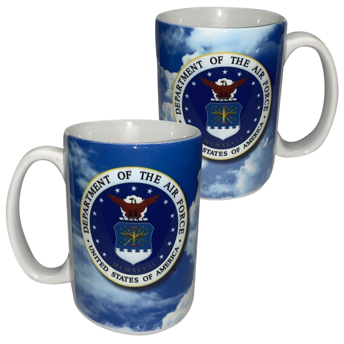 US Air Force SM-ALC MMD Support Division From The Beginning White Coffee Cup  Mug