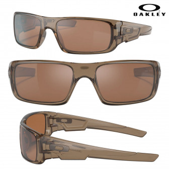 Oakley Crankshaft Polarized Sunglasses- Brown Smoke/Tungsten Iridium