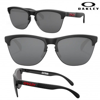 Oakley Frogskins Lite Ohtani Sunglasses- Matte Black/Prizm Black