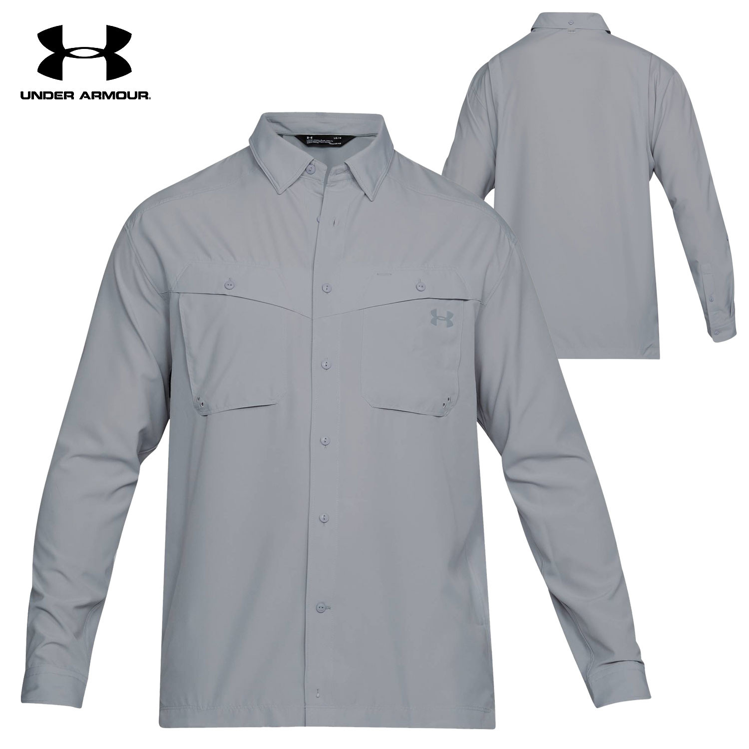Under Armour Tide Chaser Long-Sleeve Fishing Shirt (XL)