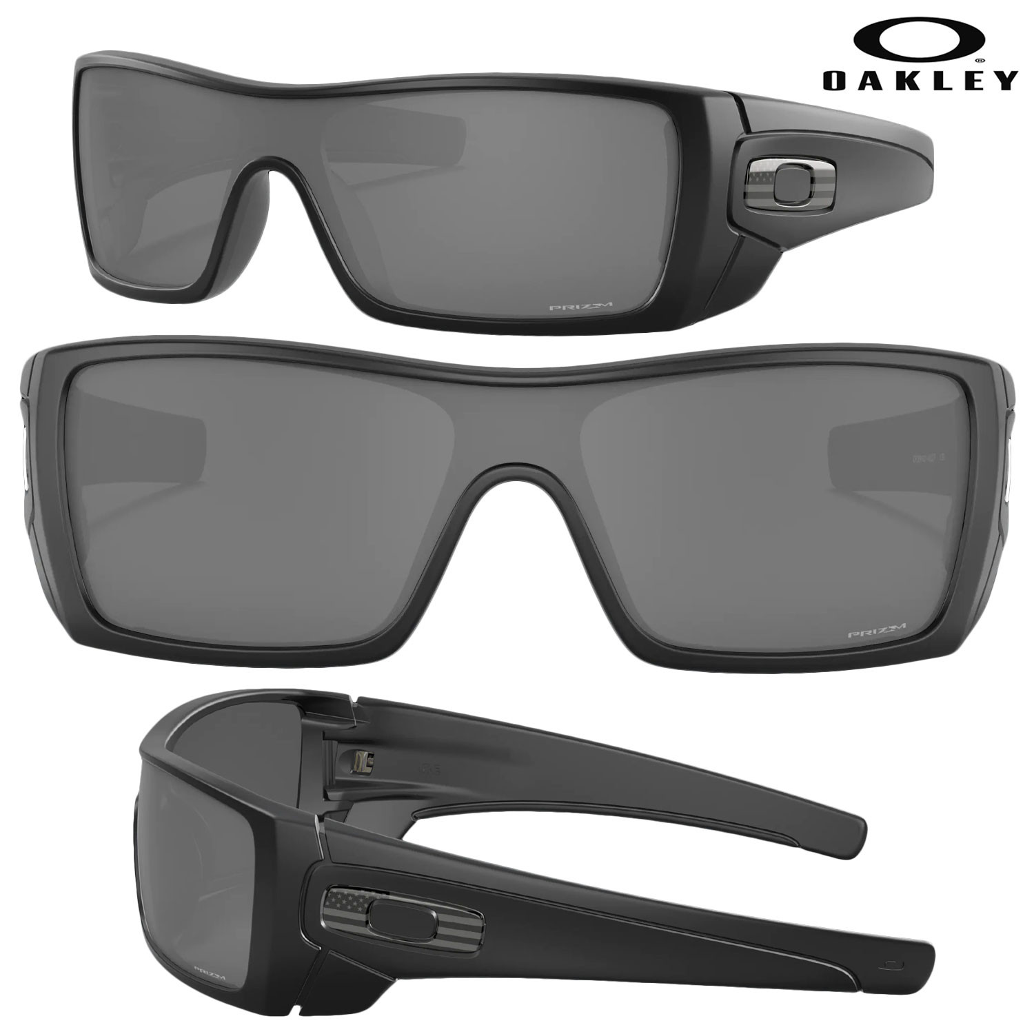 Oakley SI Batwolf Sunglasses Black Frame with Black Lens