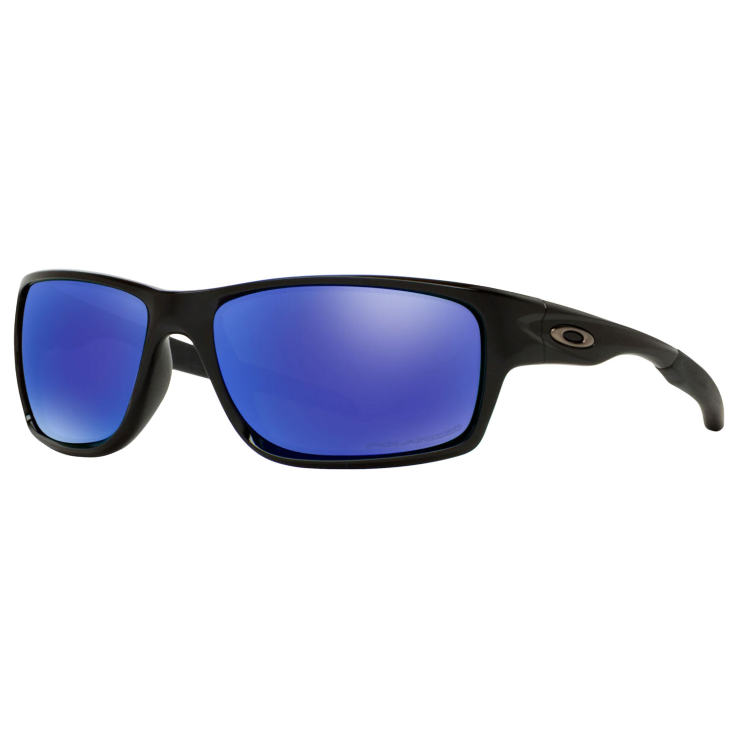 Oakley Canteen Polarized Sunglasses- Polished Black/Violet Iridium