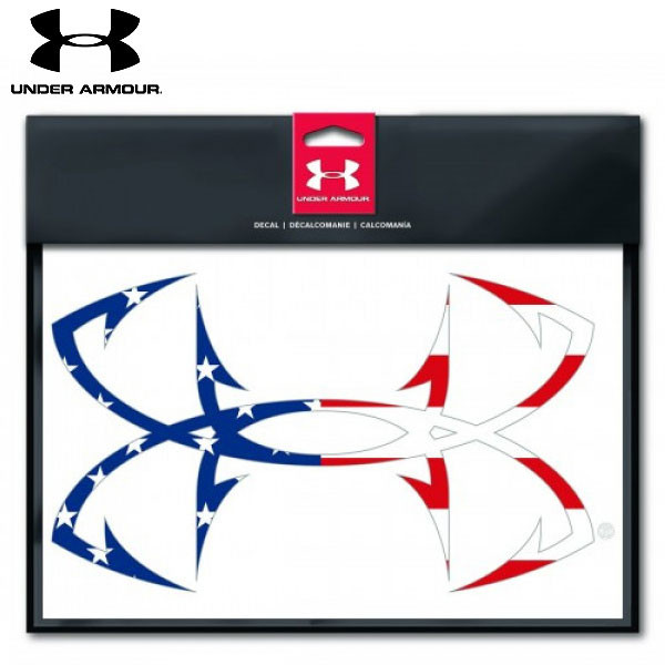 Under Armour Fishing Decal Sticker 