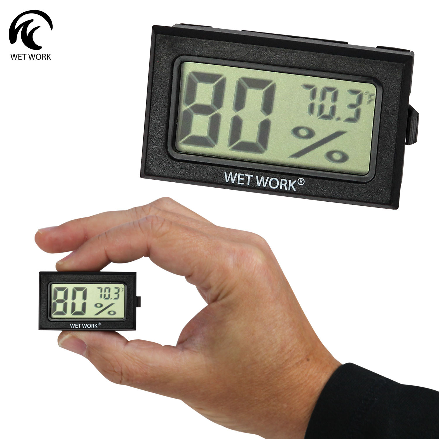 Cigar Moisture Meter Tobacco Hygrometer Pocket Cigarettes Damp Detector  Density Digital Smoking Humidity LCD Accessories Gadget
