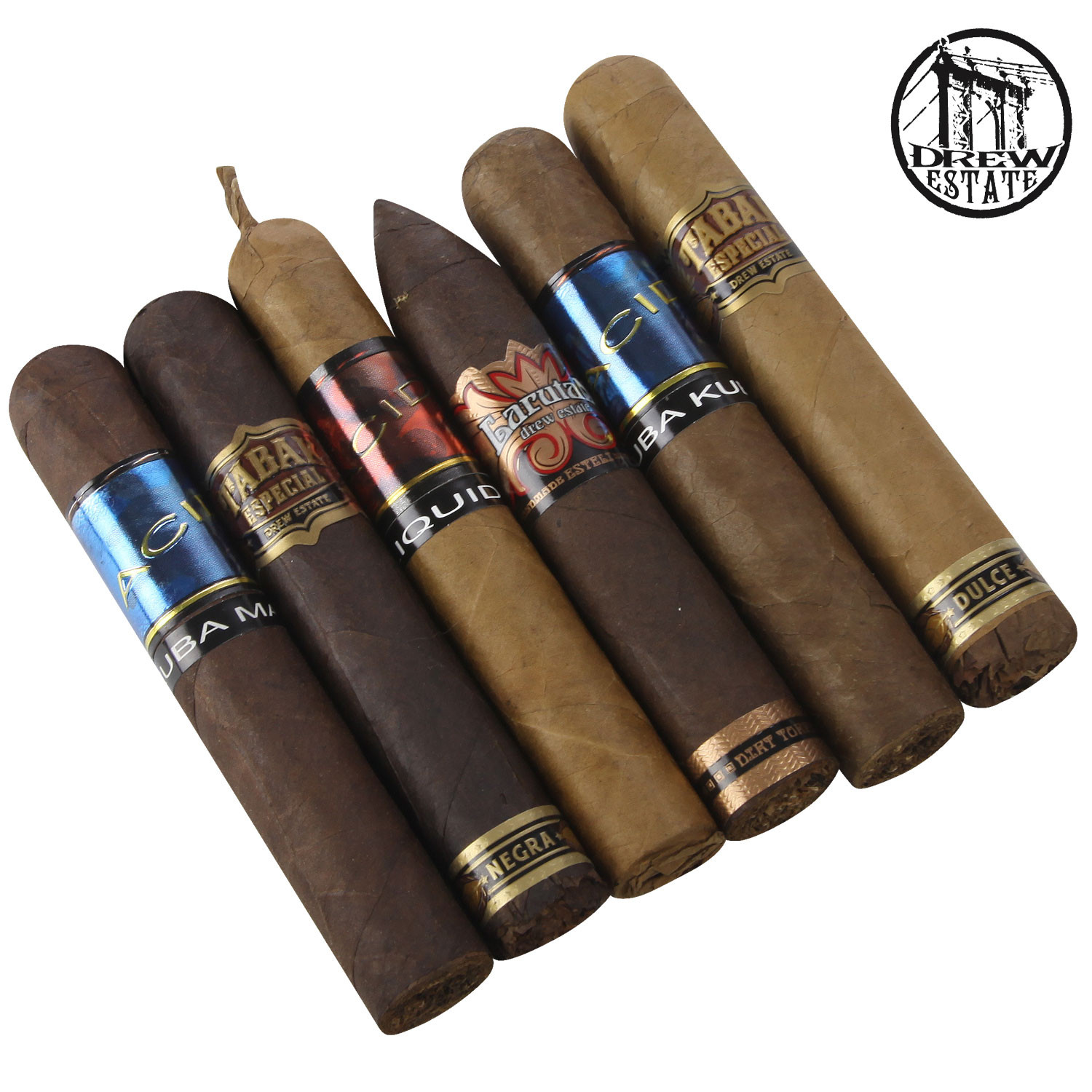 Best Of Drew Estate Ultimate 6 Cigar Collection Samplers Cigar Page 