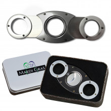 Cigar Classics Stainless Steel 50-Ring Cutter- Black/Alum