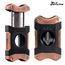 JetLine Jl-Villano V Cigar Cutter- Copper/Black