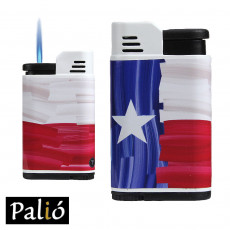 Palio Torcia Single Torch Lighter- Texas Flag