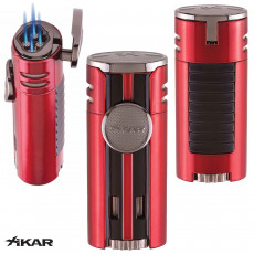Xikar HP4 Quad Torch Lighter- Red