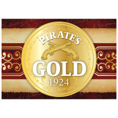 Pirates Gold Flag- 2'x3'