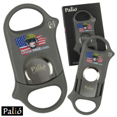 Palio Surgical Steel Cutter - Cigar Page Chimpin' in the USA (Gunmetal)