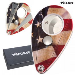 Xikar Xi2 Cutter - White w/ USA Flag