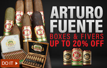 Overserved: Hemingway gets sauced. Fuente boxes + fivers up to 20% off. 